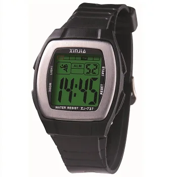 Оптовая продажа Пластиковые Цифровые механические Автоматические мужские часы минималистичные