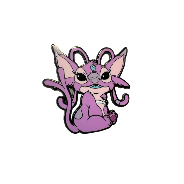 Chinese Manufacturer Promotional High Quality  Anime Characters Black Nickel Metal Hard Enamel Pins