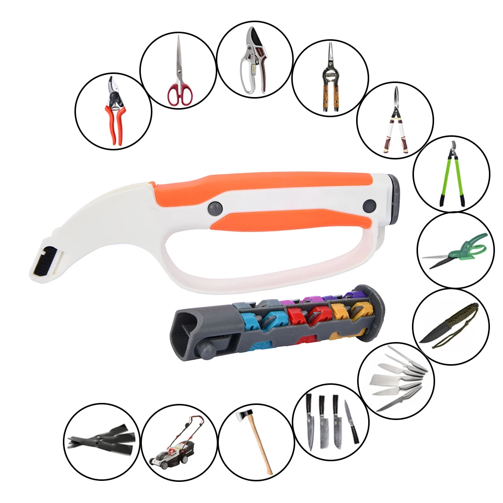 Winslow & Ross 7 in 1 household manual knife blade sharpening tool multifunctional scissors knife sharpener