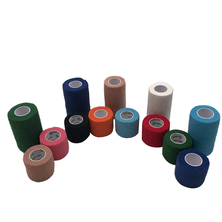
Jiangsu best sale bulk wholesale cotton corip cohesive cotton bandage 