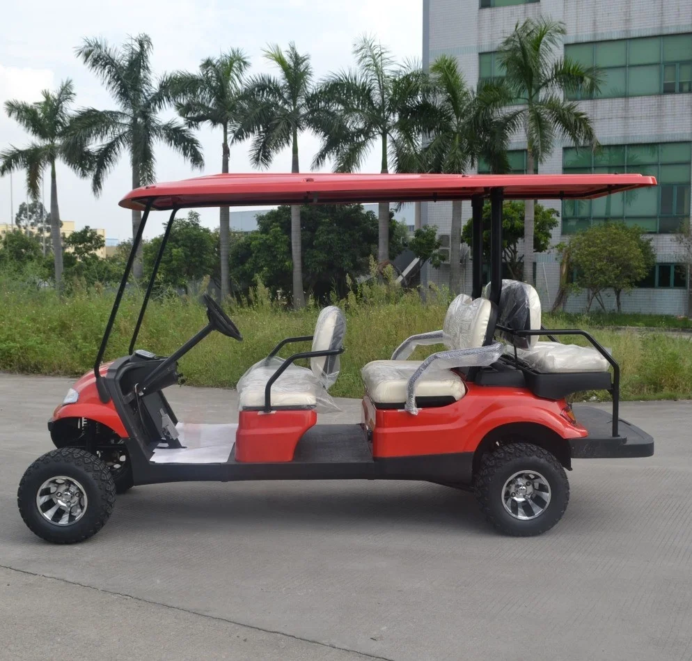 4+2 seats electric cart  for garden tourist with 48v electric car conversion kit