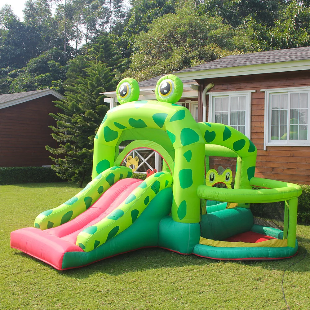 Bouncy Castle Super inflatable-bounce-house Custom Bounce Outdoor Inflatable Trampoline