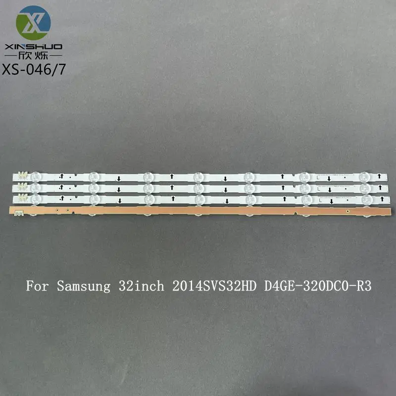 3PCS D4GE-320DC0-R3 BN41-02169A LED Backlights for Samsung UW32h4000 2014SVS32HD CY-HH032AGLV2H 7LED Panel Lamp for TV Repair