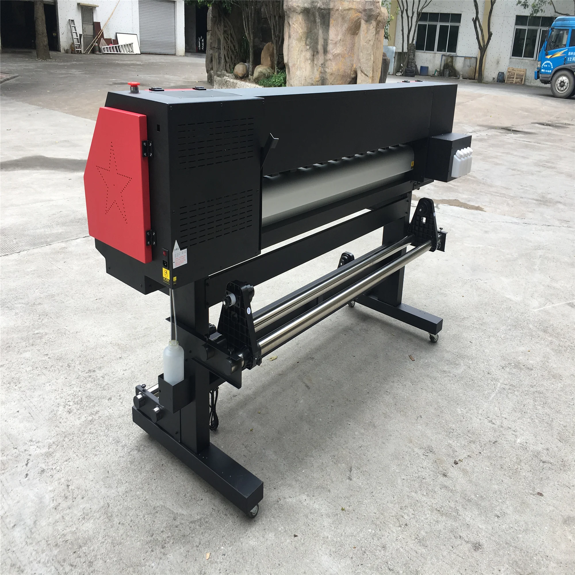 SUNCOLOR 2 5 m two xp600 печатающая головка широкоформатный экологически чистый принтер 8 футов Лидер продаж