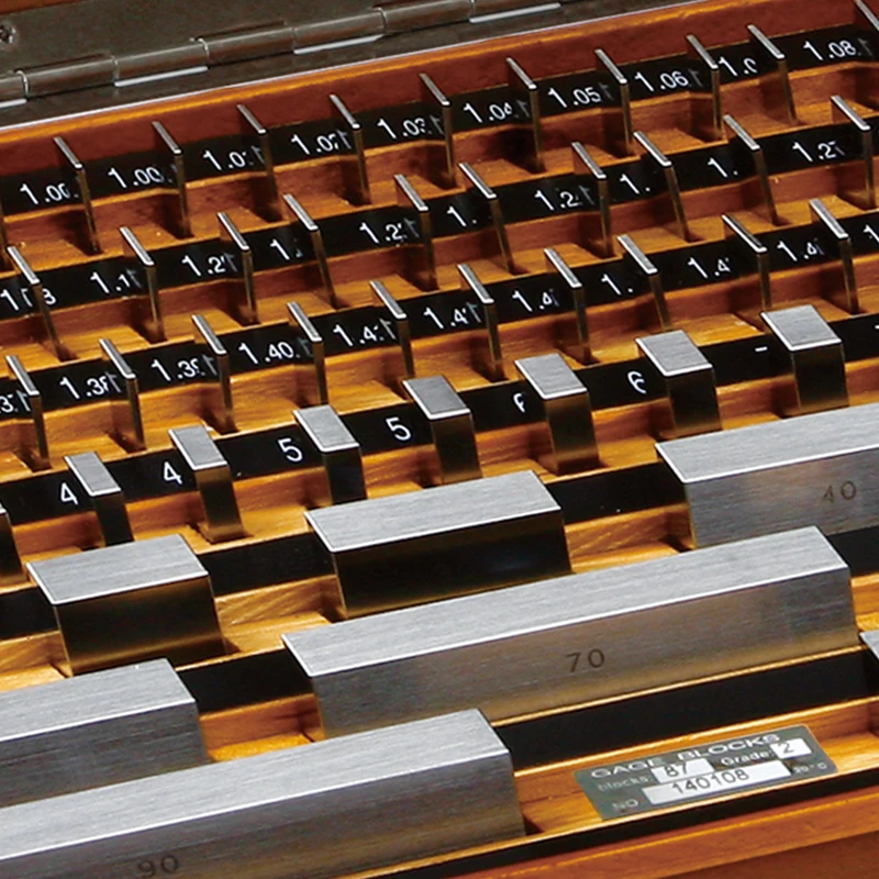 steel rectangular slip steel gauge block set, caliper gauge block set, micrometer block gauge set