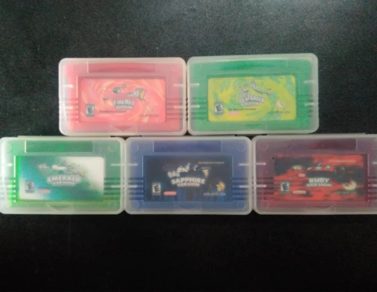 EUR version Retro video game card For Poke mon GBA gameboy advance Game cartridge for GBA