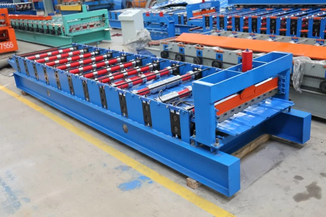 Металлический кровельный лист из гофрированного железа, машина для холодной оцинковки