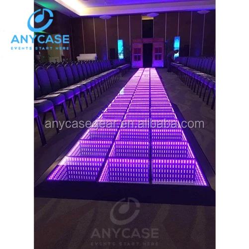 2019 new luminous CE disco club 3D optical illusions led mirror led dance floor