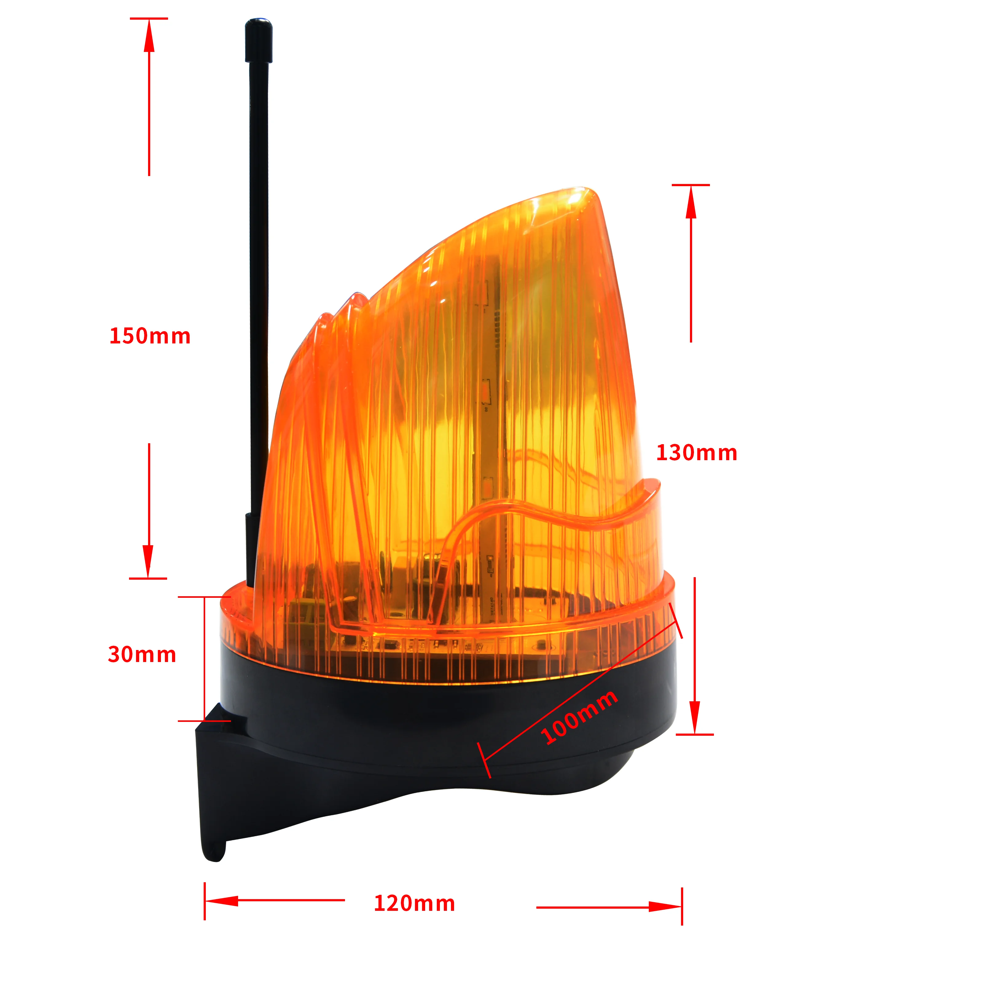 YET6141 Big LED Flashing Security  Light AC/DC12V-240V With Antenna  For Garage Gate