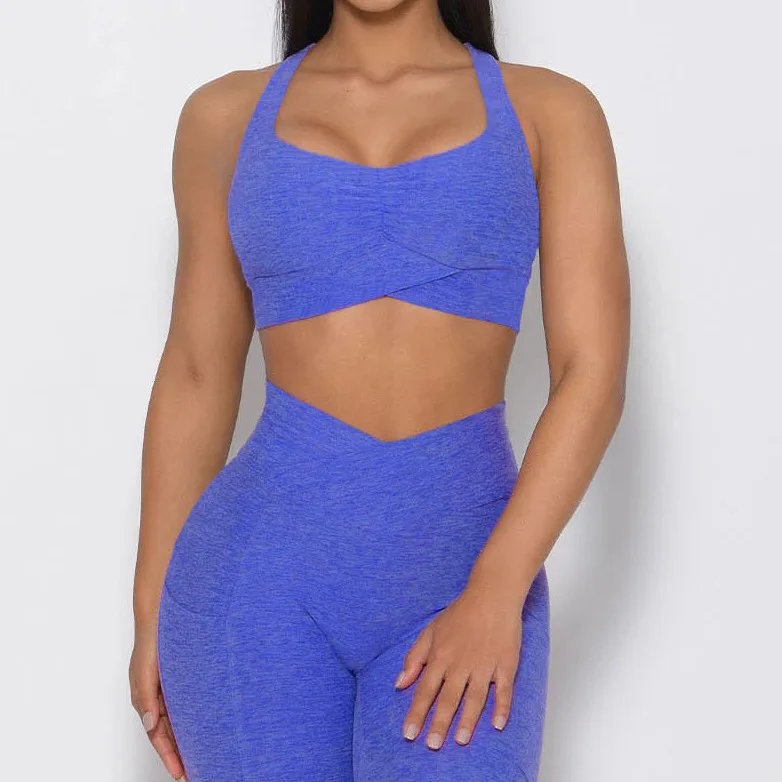 2023 New Activewear Outfits Women Workout Clothing Sports Bra and Leggings Shorts Seamless Gym Fitness Sets