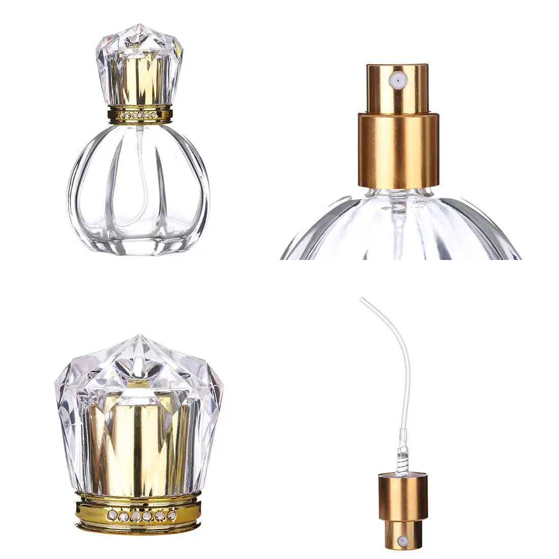 30ml 50ml Luxury Fragrance Sprayer Atomizer Empty Perfume Glass Bottle women perfume spray bottle