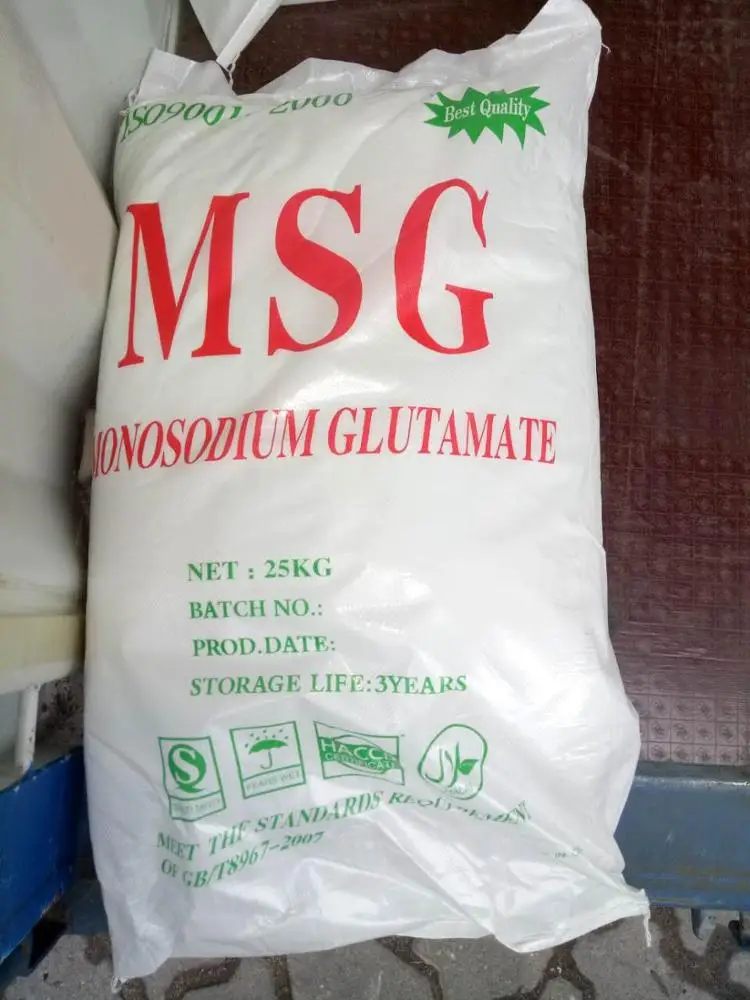 25kg MSG, Monosodium glutamate not Fufeng
