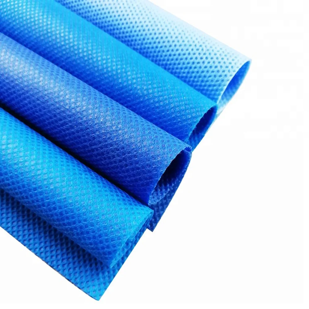 
Nonwoven Fabric Rolls Colorful Spunbond 100% Polypropylene PP Breathable Tnt Non Woven Material Fabric Tela No Tejida Fabric 