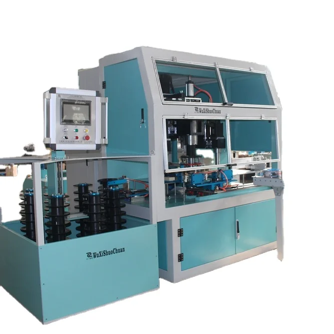 Series of devices for cable bobbing coiling and packing line system