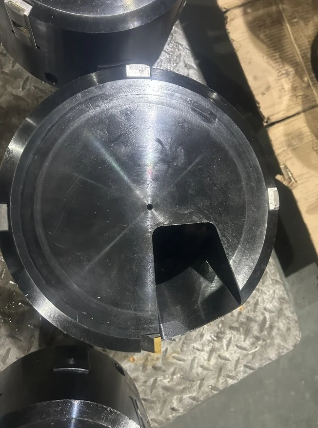 High performance D230 D290mm big deep hole metal drilling BTA counter bore head for CNC machine BTA drill head  steel tools