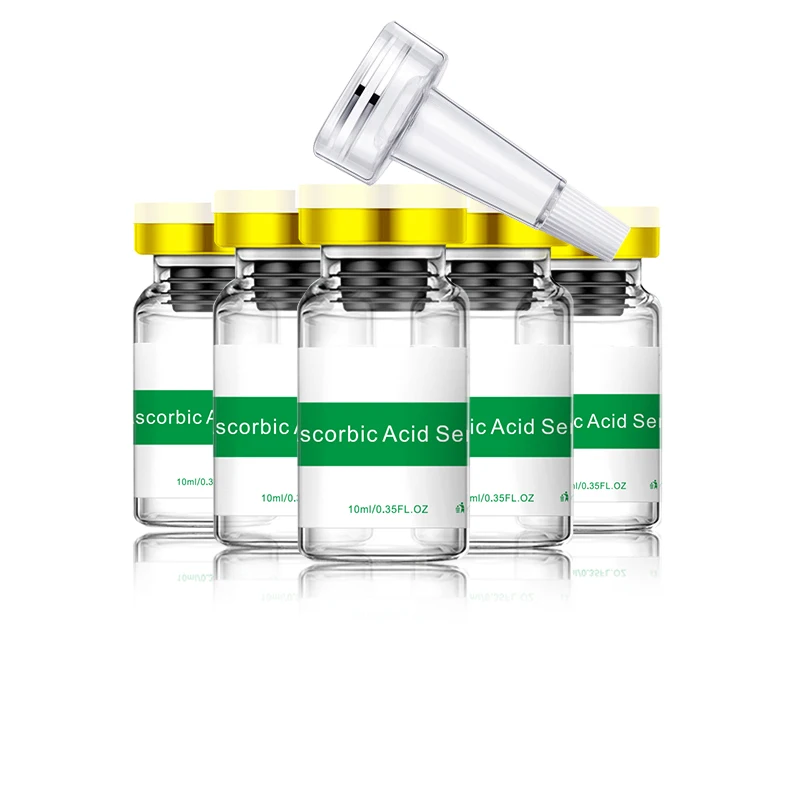 Private Label Moisturizing Whitening Treatment Vitamin C Derma Roller Serum for Micro Needle