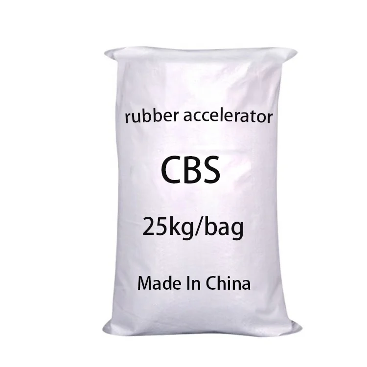 CBS/CZ Rubber accelerator is easy to disperse and does not pollute used in the manufacturing of tires and rubber shoes