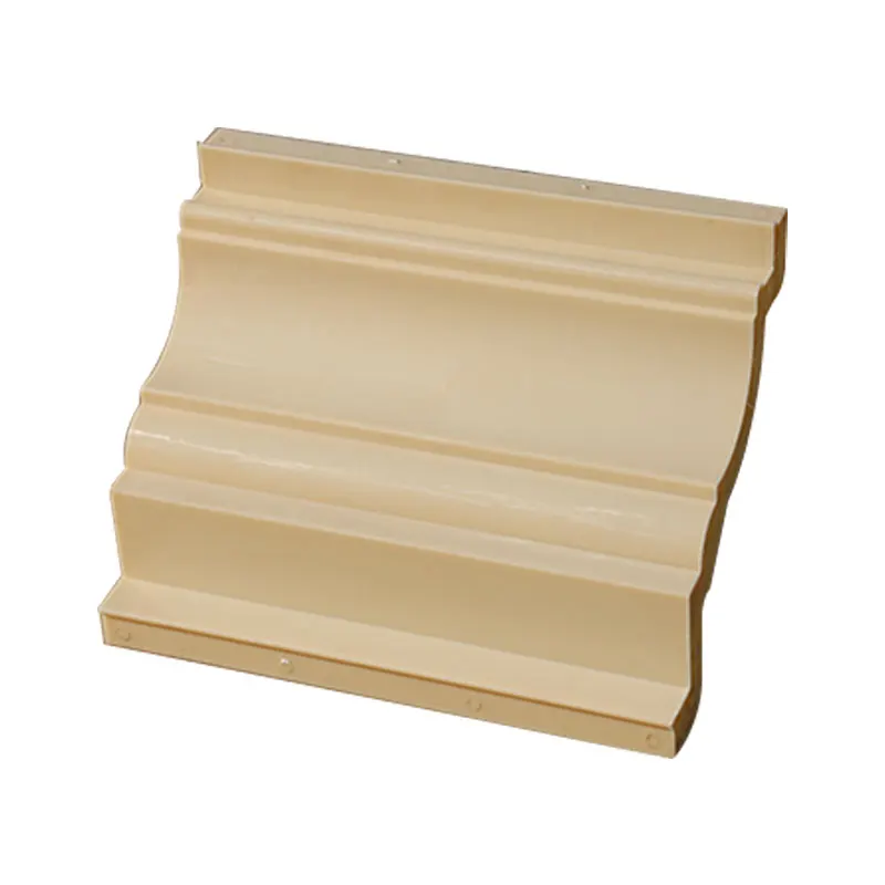 Factory Sale High end concrete roof molds plastic cast in place decorative Line Moldings Eave cement cornice Construction moulds