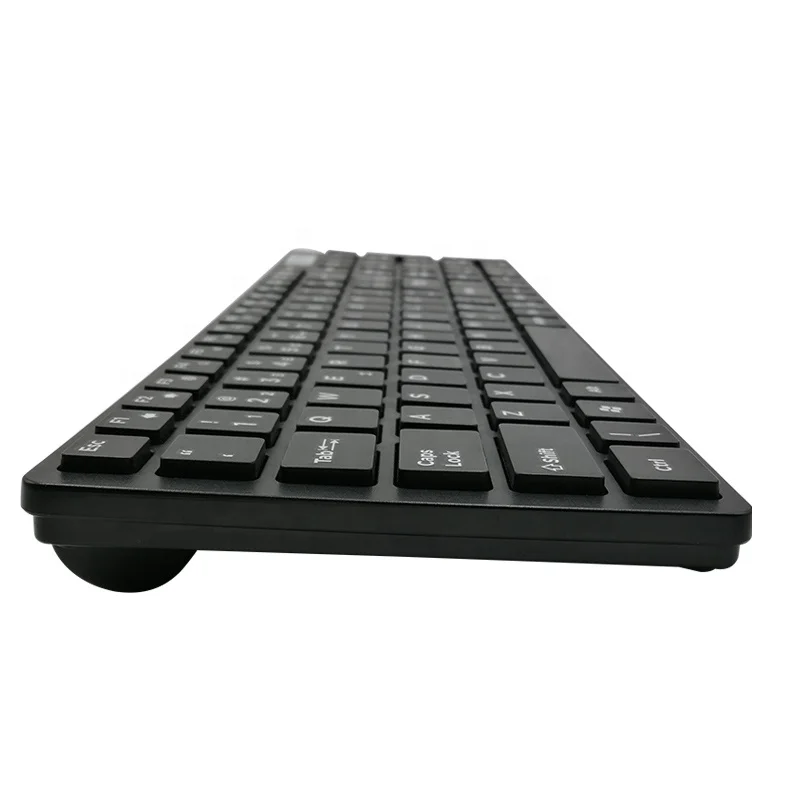 
In stock Desktop 104 keys mini Ergonomics 2.4 g wireless keyboard 