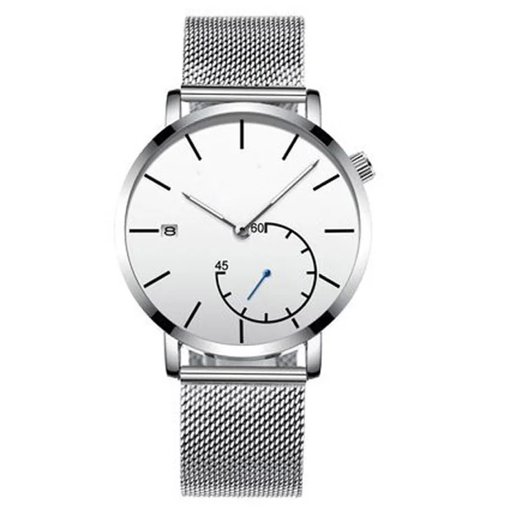 W0390 New Arrival 100% Full inspection Customized Available Ultra Thin Watch With Crown Logo Factory China