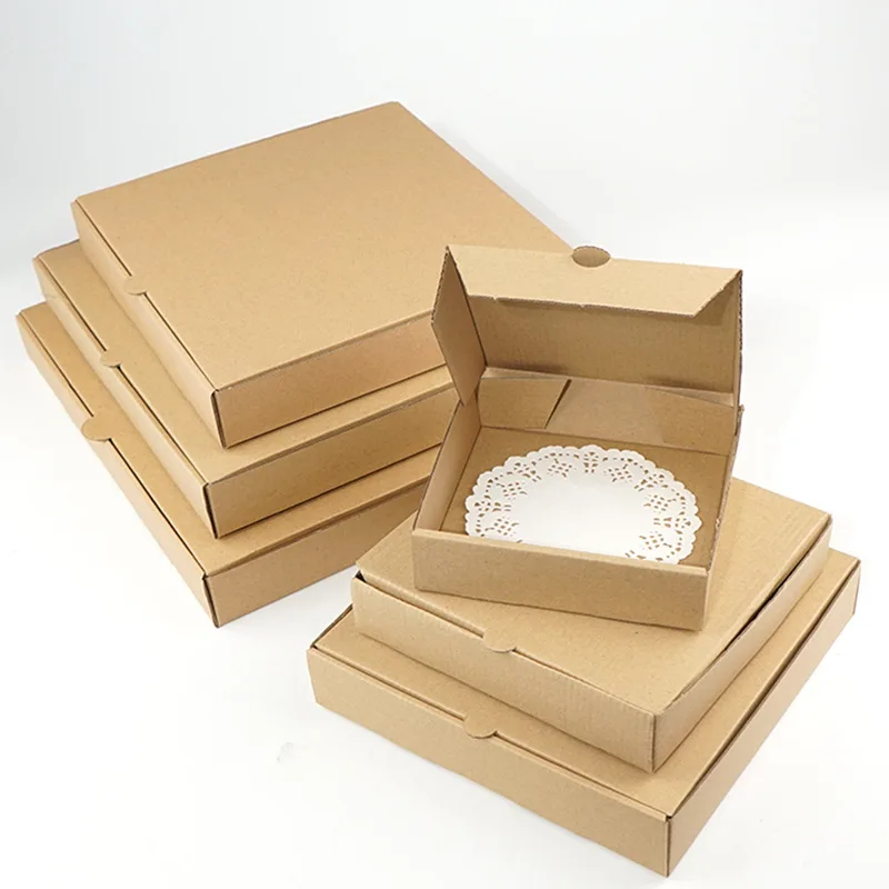Custom pizza box 10 inch 12 inch eco friendly box pizza package food grade custom 12 inch mini pizza boxes