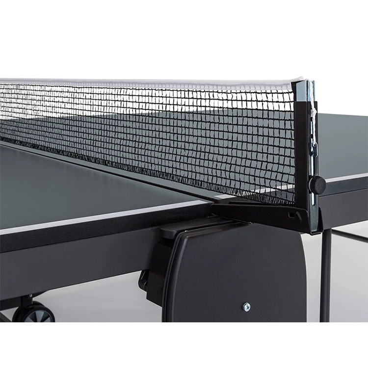 Wholesale double-folding convenient movable table tennis table