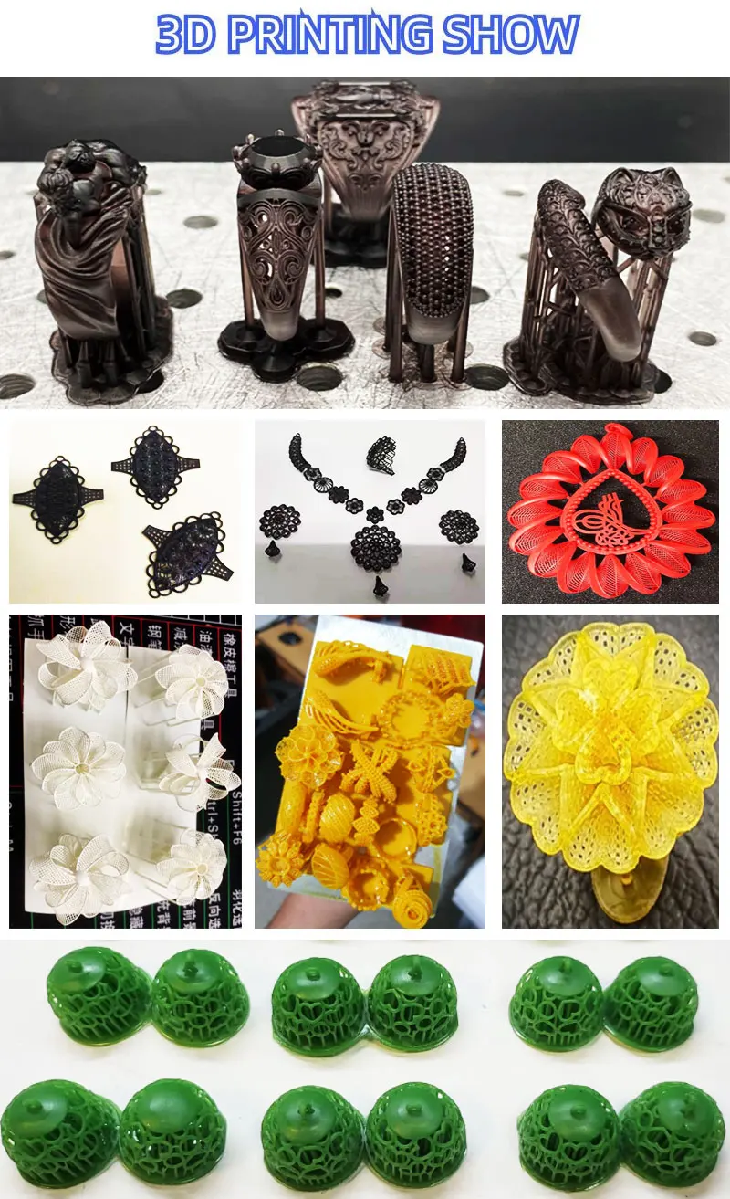 DLP LCD SLA 3D Printer Resin Jewelry Castable Resin 405nm 3d Resin for Jewelry Casting Molds