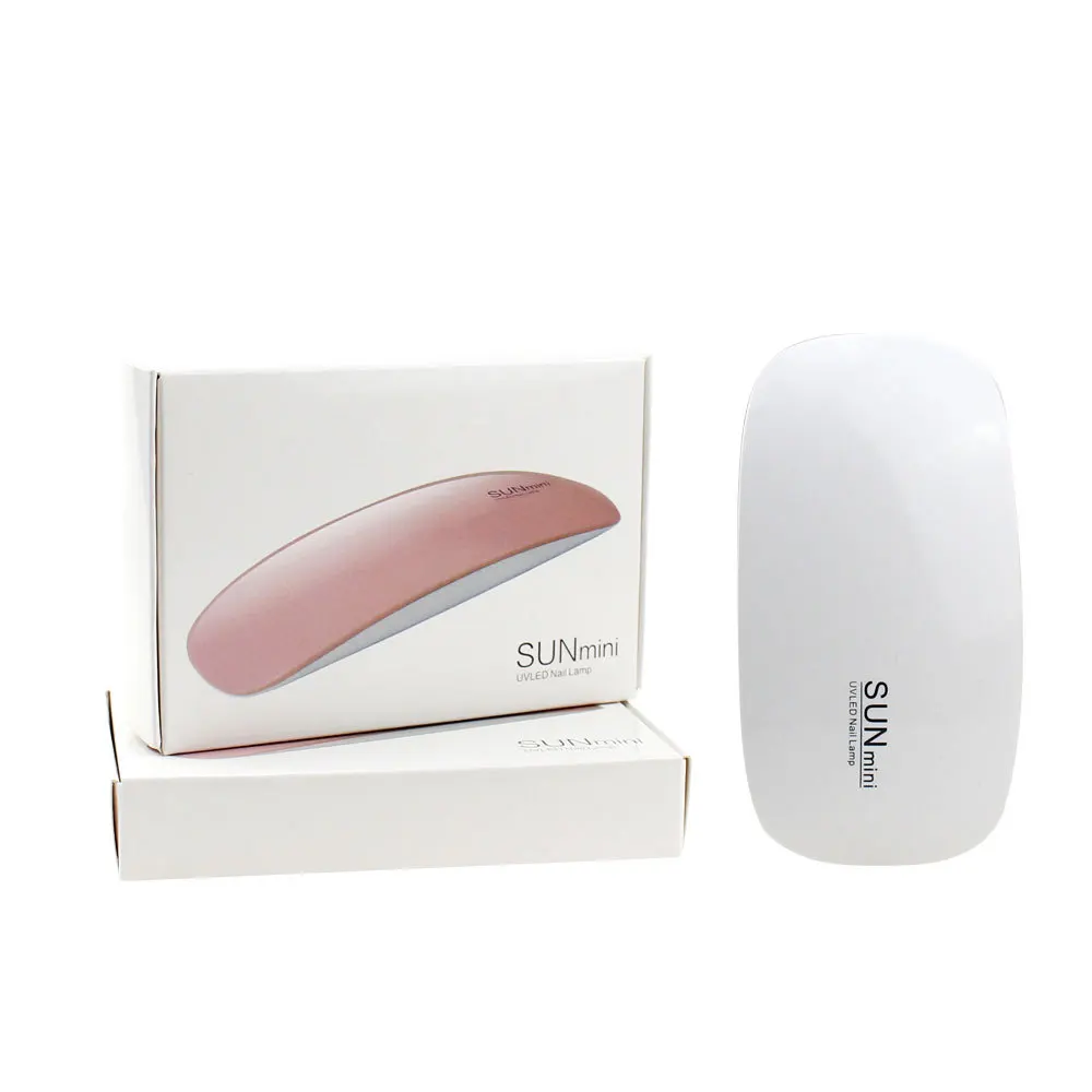 Rts Sun Mini 6W Mini Uv LED Nail Lamp Easy To Put In Pockets Led Lamp For Nails  Nail Dryer Uv Led Lamp Used For Beach