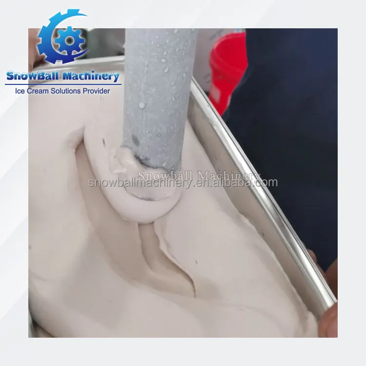Continuous freezer 50L 300L 600L 1200L  ice cream factory production line machine