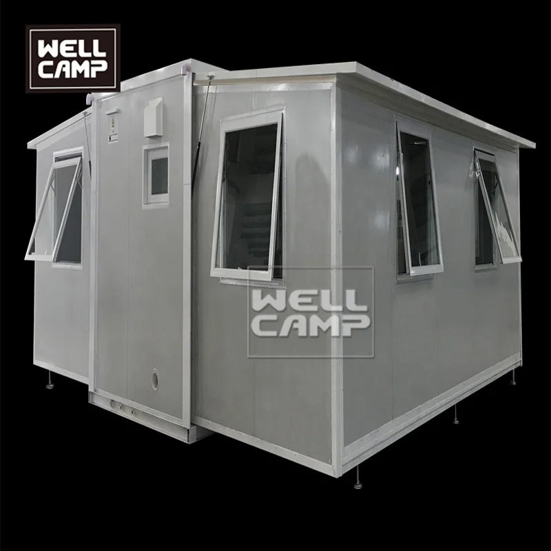 Расширяемый контейнерный роскошный дом группы Wellcamp, используемый для оказания чрезвычайной помощи при стихийных бедствиях, удаленная полевая клиника
