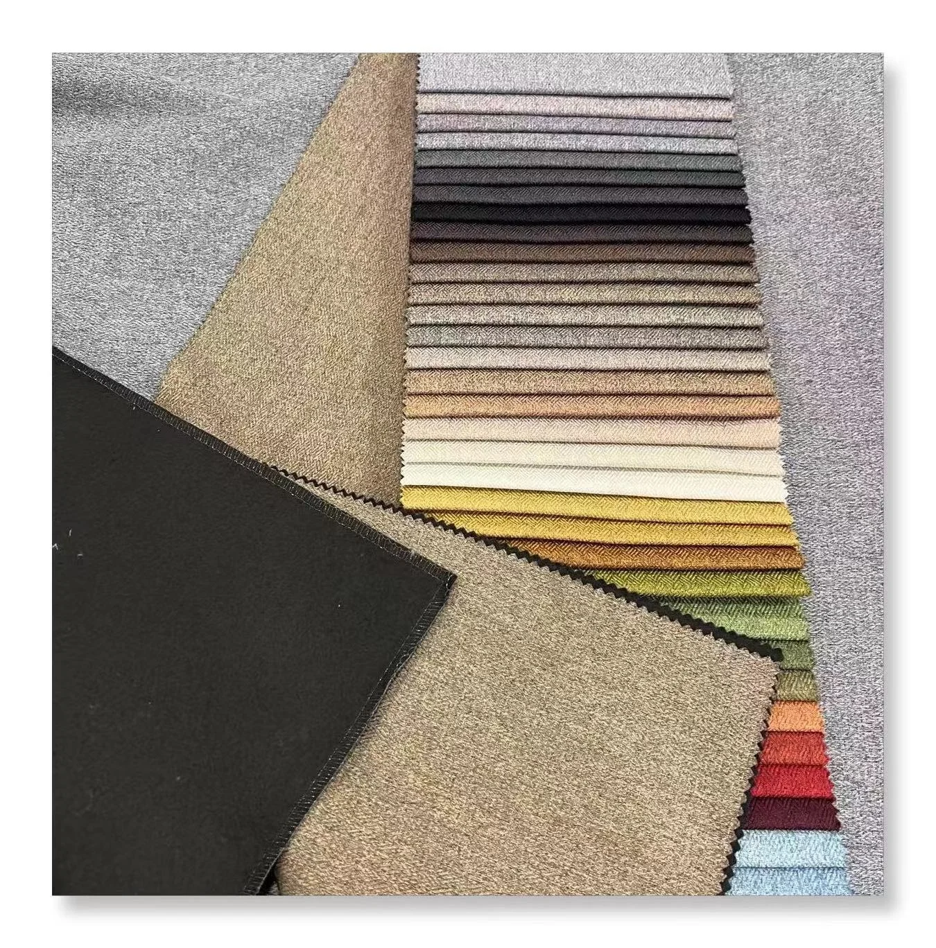 BELLA--Superior Comfort New Design 100% Linen Fabric For Sofa Upholstery Luxury Home Furniture