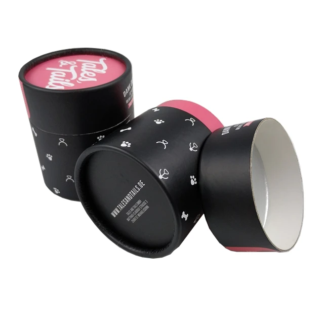 3 шт., картонная телескопическая трубка из крафт-бумаги