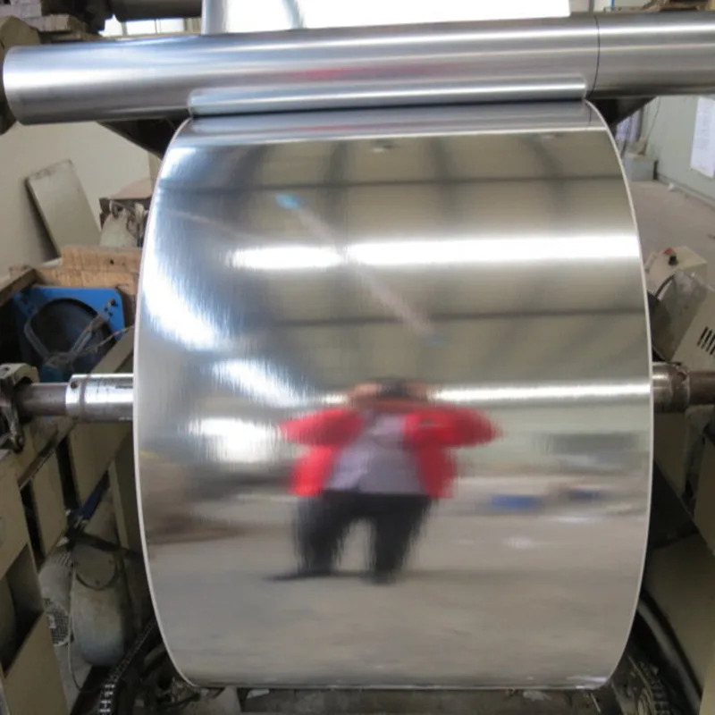 
300gsm Silver metallic laminated cardboard for making paper lids 