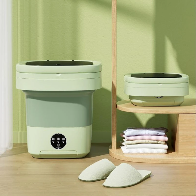 In stock 4.5L 6L 8L 11L Home travel single tub laundry washer electric foldable folding portable mini washing machine