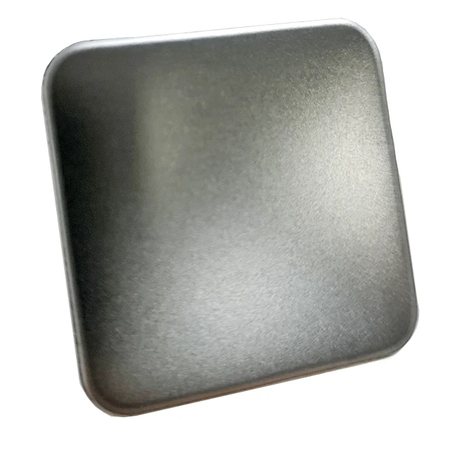 Bead Blasted Black Stainless Steel Sheets  for High Class Restaurants Star Hotel Inox Panel