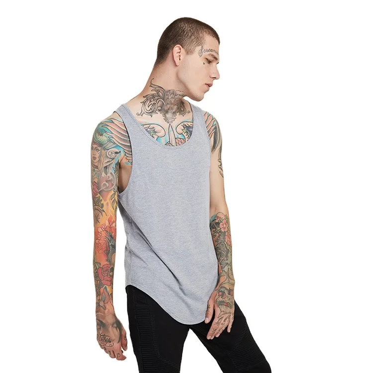 High quality gym bodybuilding clothing wholesale men sport tank top