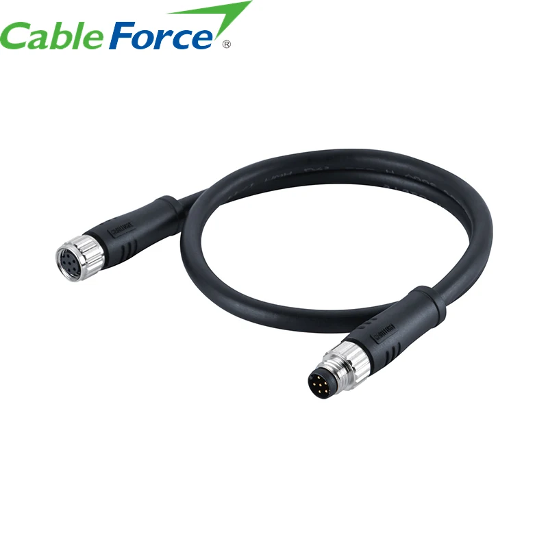 Cableforce заменить на грузовик RKC4.4T-5-RSC4.4T/попробовать M12 код мужского и женского пола 4-контактный разъем водонепроницаемый литой с кабелем 2М