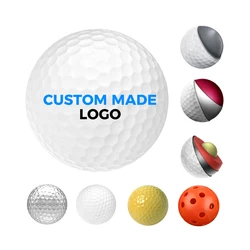 OEM Factory Prices 2 3 4 Piece Golf Balls Custom Tournament Durable Urethane Soft Eco Tournament Golf Ball