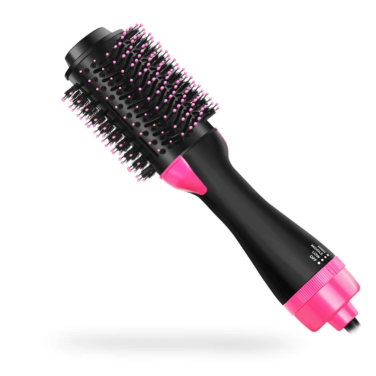 The best-selling custom hot air brush electric styling brush one-step hair dryer