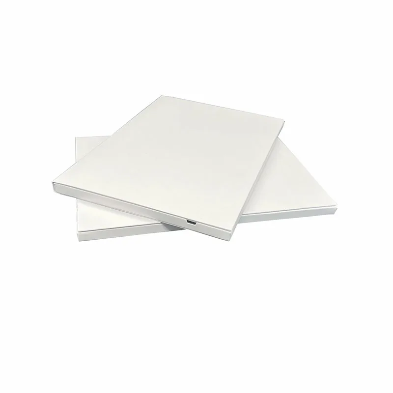 customized A5 Vertical plate 7 inch LCD video brochure card 10.1 inch hd ips tft white video brochure blank video book