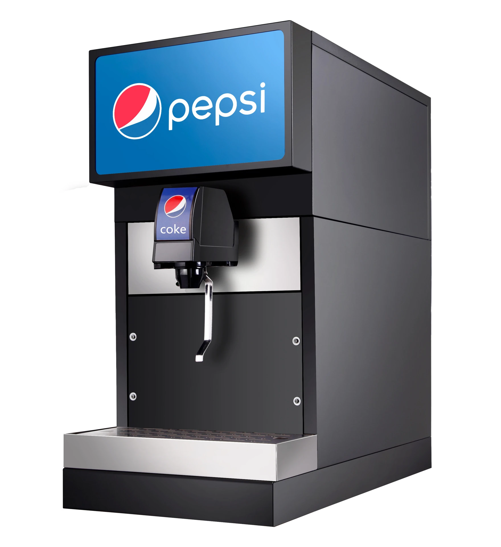 Automatic 1 Flavor Coke Dispenser Carbonated Beverage Soda Fountain Machine  Freezer Drink