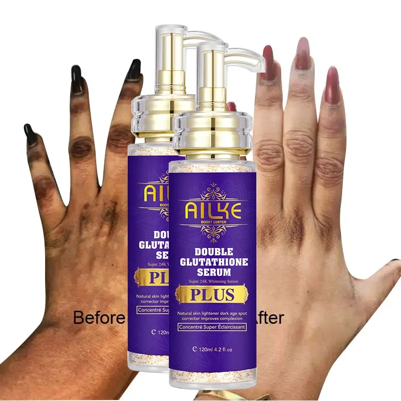 Best Selling Serums Dark Knuckle Concentrated Gold 24K Pure Lightening Skin Care Night Face Body Whitening Serum For Women