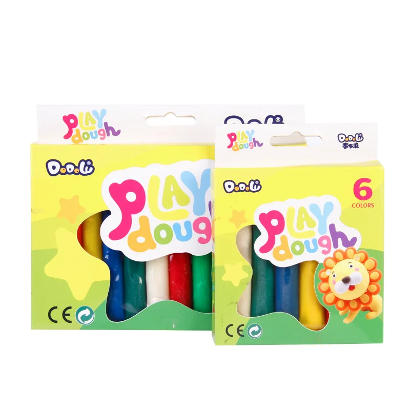 YIHENG colored clay plasticine toy for children DIY 6 color 12  color box