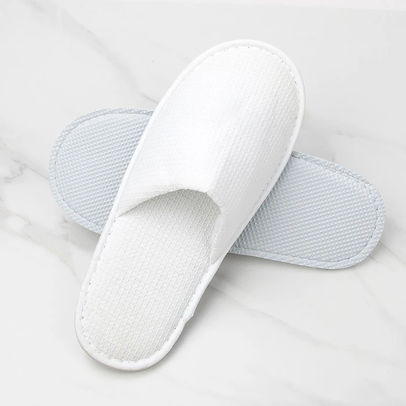 Luxury Hotel Spa Slip-On Waffle Eva Sole Hotel Amenities Hotel Room Slippers