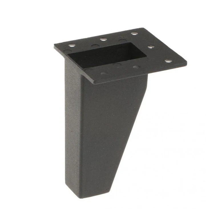 Furniture industria crank metal coffee table legs bases cast iron legs table