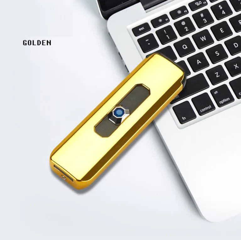 Electric USB Rechargeable Portable Windproof lighters Smoking Accessories Tools rechargeable electric lighter