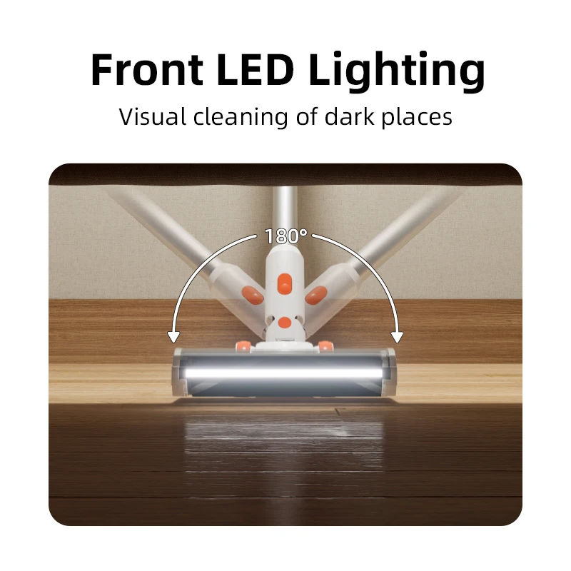 On-screen power display New handheld cordless vacuum cleaner with controllable gear stick vacuum