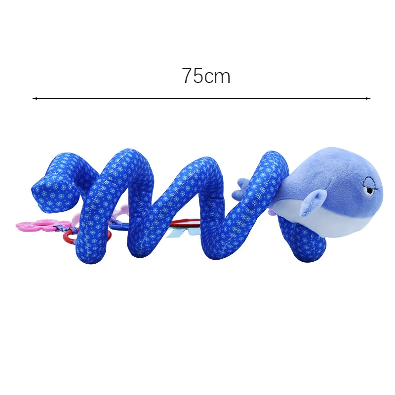 augleka newborn baby plush toy music bed around the car around the rattle lathe hanging safety mirror 0-2 years old