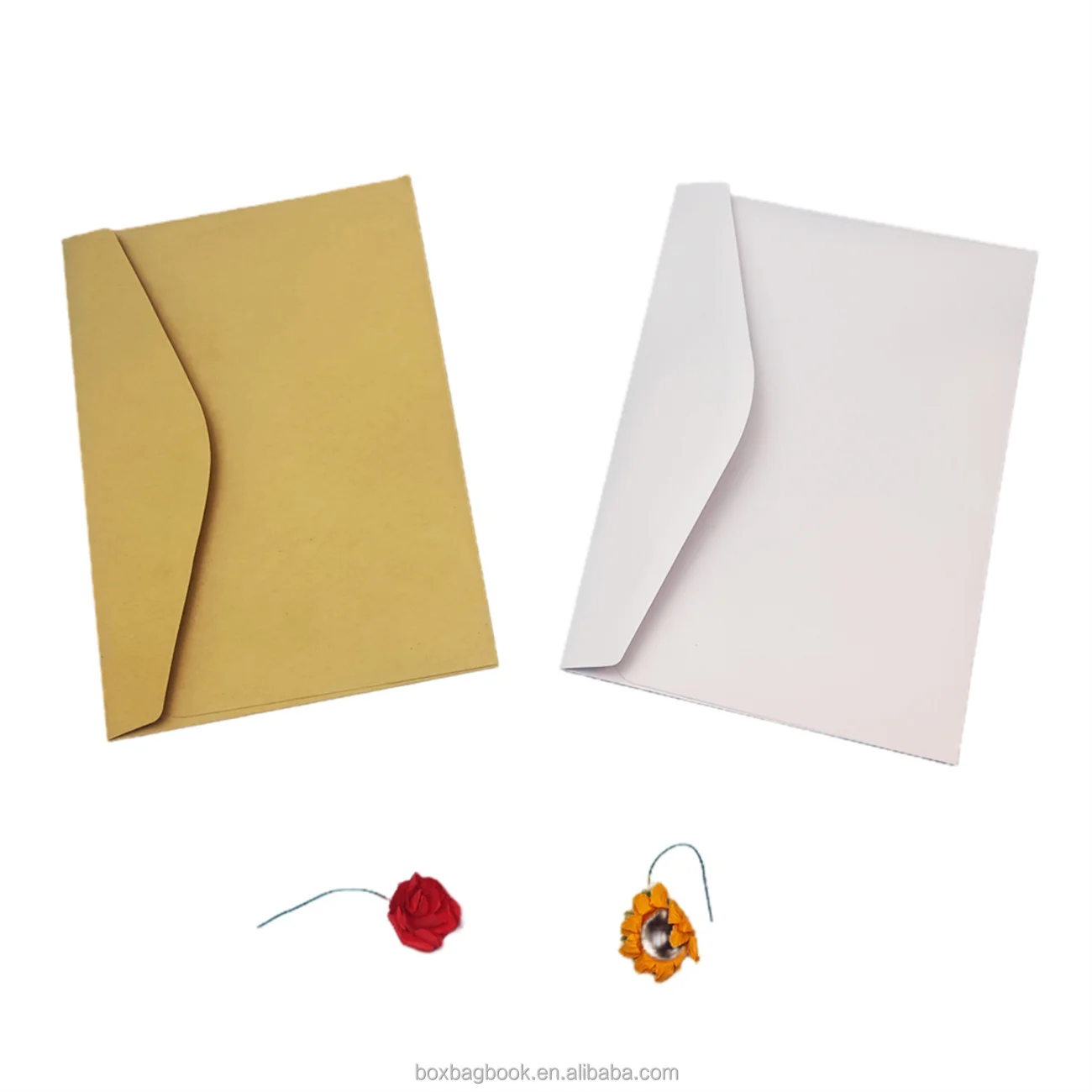 SUNSHINE Custom Ivory White Paper Mailer Envelope A4 Postcard Greeting Card No. #7 C5 229x162 mm 230x160 mm Mailer Packaging Bag