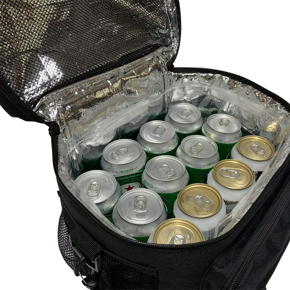  High Quality Insulated Cooler Thermal Picnic Bag Adjustable Padded Shoulder Strap For Men Women